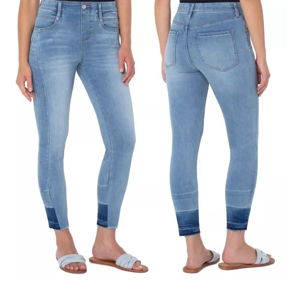 Liverpool NWT size 0/25 pull on stretch waistband GIA Glider El Toro skinny jean